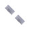 2Pièces Boîte Plastique Couture Avec Mousse Gris 3