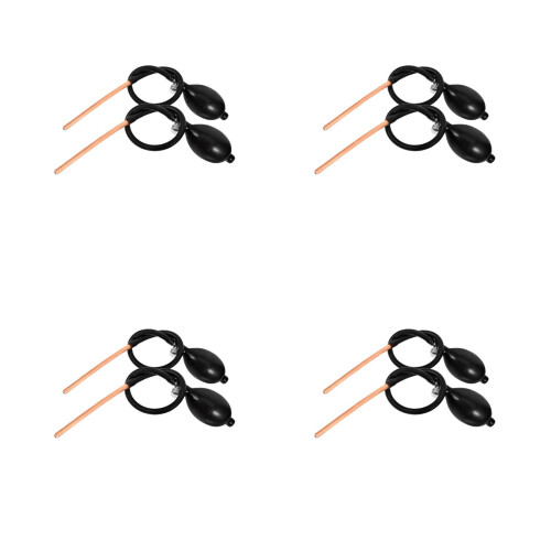 8Pièces Manuelle Noire Soufflage Sucre Pour 1
