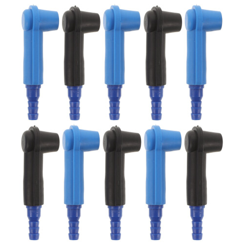 50Pièces Connecteurs Purge Fluides Multicolores Plastique Rv 1