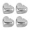 20Pièces Boîte Aluminium Compact De Voyage 1