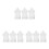 9Pièces Ponchos Enfants Transparent Eva Réutilisable Ajustable 9