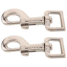 10Pièces Crochets De Fixation Équine Argent En Alliage Zinc Pour Rênes