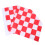 5Pièces Bannières Polyester Rouge Pour Course Garage Patio Sport 2