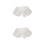 2Pièces Écharpe Beige Pour Petites Style Chic En Acétate 5