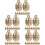 50Pièces Cloches Pour Collier De En Décoratives 8
