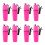 8Pièces Boîte Étanche Rose, Rangement Portable 8