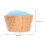 2Pièces Coussin Épingles Laine Bleu Design Bois Pour Couture 2