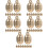 50Pièces Cloches Pour Collier De En Décoratives 9
