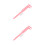 2Pièces Distributeur Pilules Pet Rose En ABS Dose Précise Pour Chats 7