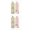 4Pièces Mesure Pied Bébé Multi Couleurs ABS 7