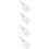4Pièces Pelle À Litière Chat Acier Inoxydable Argenté Usage 10