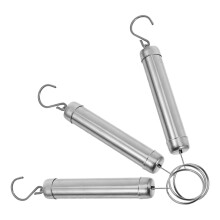 3Pièces Balance À Ressort Transportable Inox Pour Marché Et Voyage