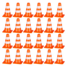160Pièces Cônes Miniatures Orange Pour Apprentissage Routière