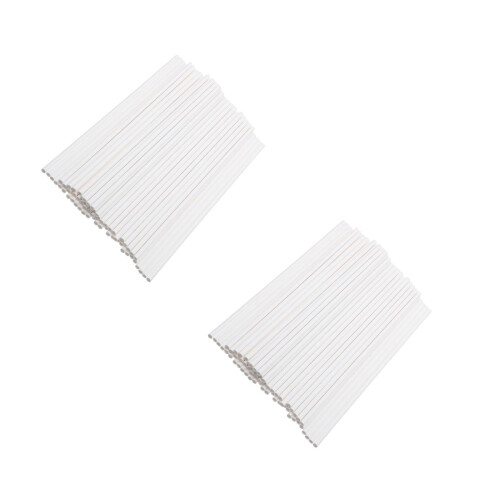 200Pièces Bâtons Papier 8'' Pour Cake Pops Sucettes Maison 2