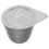 Creuset Gris En Nickel Durable Avec Couvercle Pour 8