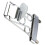 2Pcs Silver 335 Guitar Tailpiece Frame for 6 String Guitar 2