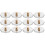 12Pièces Couvercles Dappen En Acier Inoxydable Multiusage Pour Ongles 4