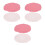 6Pièces Couvre Bébé En Coton Rose, Détachable Confortable 6