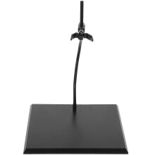 5Pièces Support Figurine ABS Et Fer Ajustable Noir Stable Pour Table