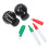 2Ensembles Outil De Marquage Golf ABS Noir, Alignement Précis 2