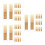 90Pièces Anches Saxophone Soprano Khaki Qualité Pro Boîte De Rangement 6