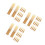 90Pièces Anches Saxophone Soprano Khaki Qualité Pro Boîte De Rangement 8