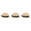 3Pièces Chapeau Bébé Beige Respirant Ajustable 6