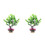 2Pièces Accessoires Aquarium Plantes Vert Durable 6
