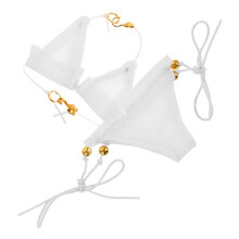 3Ensembles Vêtements D'été En Tissu Pour Bikini