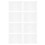 16Pièces Plaque Base Sac Transparent Pour 3