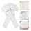 1Ensemble Costume Karaté Polyester Respirant Et 8