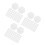 1500Pièces Outils Papier Hexagones Pour Patchwork Couture DIY 9