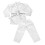 1Ensemble Costume Karaté Polyester Respirant Et 1