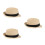 3Pièces Chapeau Bébé Beige Respirant Ajustable 9