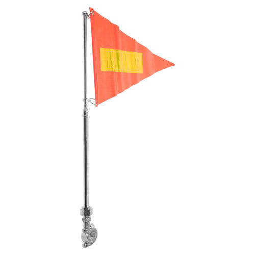 5Pièces Drapeaux Adulte Réfléchissants Avec Mât Durable