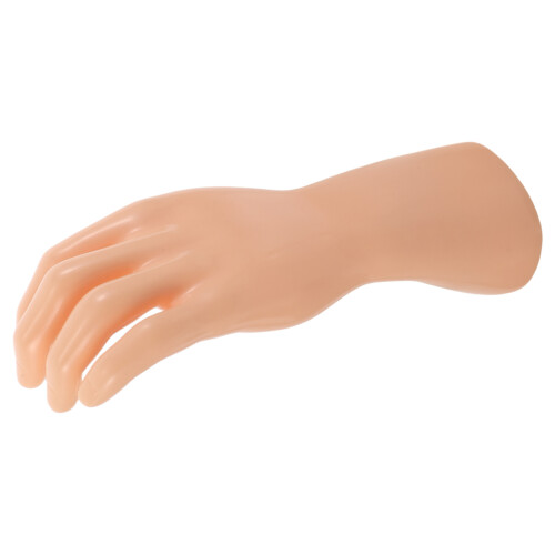 2Pièces Main Plastique Clair Homme Pour Bijoux 1