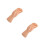 2Pièces Main Plastique Clair Homme Pour Bijoux 8