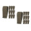 20Pièces Boucles Ceinture Élastiques Nylon Vert Olive Confort Outdoor 7