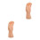 2Pièces Main Plastique Clair Homme Pour Bijoux 9