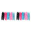 60Pièces Bigoudis Mousse Pour Colorés Méthode 7