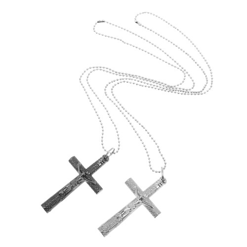 8Pièces Clés De Tuning Batterie Métal Multi-Couleur Avec Collier Croix 2