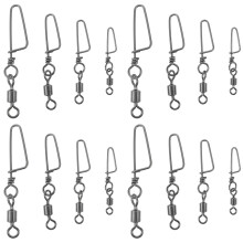 40Pièces Émerillons À Roulement Pour Douce Argent