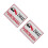 2Pièces Parking Privé Adhésives Waterproof 5