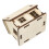 5Pièces Miniature Bois Khaki Pour Décor Jeu Educatif 2