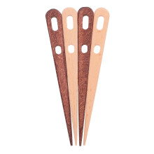 12Pièces Aiguilles En Bois Pour Facile Usage Manualités