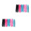 60Pièces Bigoudis Mousse Pour Colorés Méthode 9