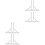 4Pièces Accessoires Base Clôture Bois Durable 3