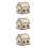 3Pièces Kit Miniature Bois Khaki Décor Puzzle Educational 6