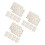 120Pièces Ensemble De Nappes Bébé Pe Multicolores Pour Enfants À 4