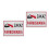 2Pièces Parking Privé Adhésives Waterproof 8